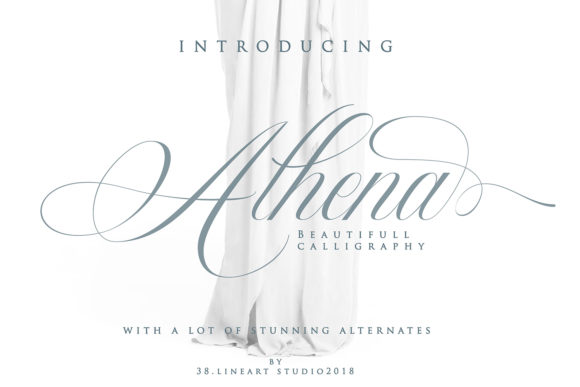 Athena: A Timeless Script Font for Crafters and Designers