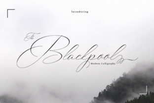 Blackpool: A Script Font for Crafters and Designers