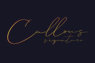 Callous: A Script Font That Elevates Digital Branding