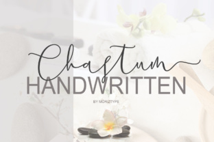 Chastum: A Font That Breathes Romance Into Every Craft