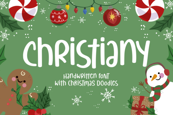 Christiany: A Handwritten Font for Creative Crafters
