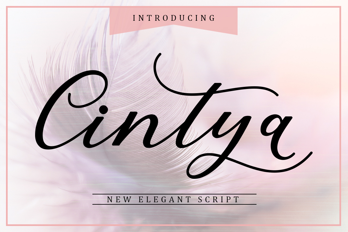 Cintya: A Font for Thoughtful Design