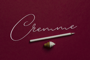 Cremme: A Script Font That Adds Personality to Branding