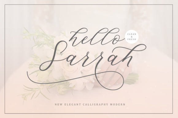 Font That Elevates Your Brand: Hello Sarrah