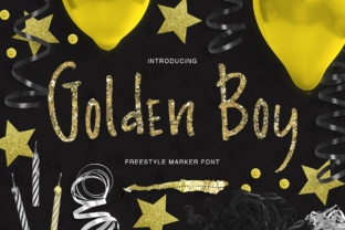 Golden Boy: A Script Font with Glamour and Grace