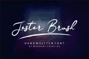 Jester Brush: A Versatile Script Font for Creative Crafters