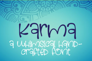 Karma: A Versatile Script Font for Editorial Design