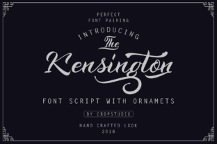 Kenshington Font for Crafters and Designers