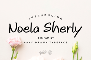 Noela Sherly: A Playful Script Font for Digital Design