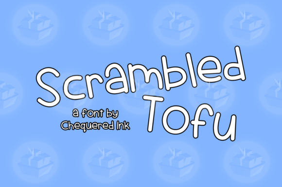 Scrambled Tofu: A Playful Script Font for Editorial Design