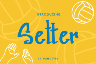 Setter: A Versatile Script Font for Creative Crafters