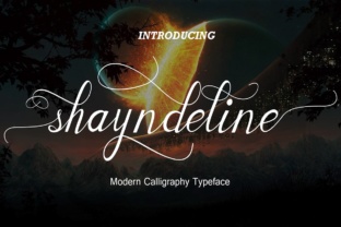 Shayndeline: A Script Font for Campaigns That Speak with Elegance