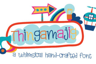 Thingamajig: A Font for Crafting with Character