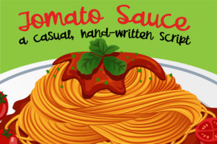 Tomato Sauce: A Script Font for Editorial Warmth and Character