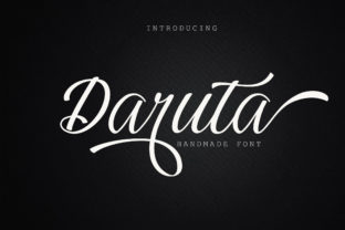 Transform Your Brand with Daruta Script Font