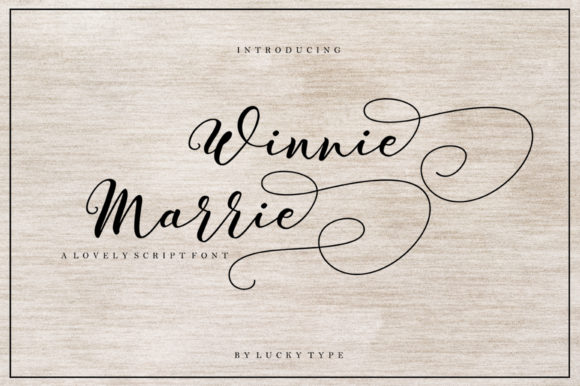 Winnie Marrie: A Modern Script Font for Web Design
